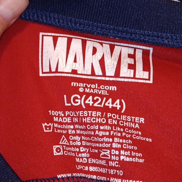 Marvel Captain America Jersey Tank #15 Large - Picture 4 of 4